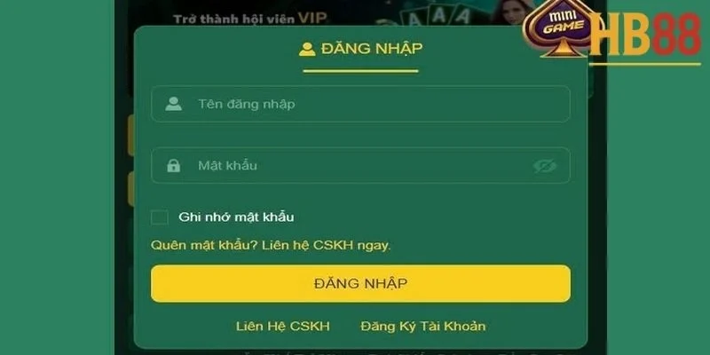 Đăng nhập HB88: Giải quyết các lỗi thường gặp khi truy cập 3 Đăng nhập HB88