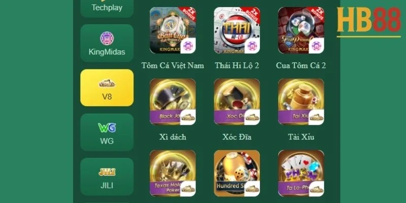 Game bài V8: Trải nghiệm không gian chơi bài đẳng cấp quốc tế 4 Game bài V8