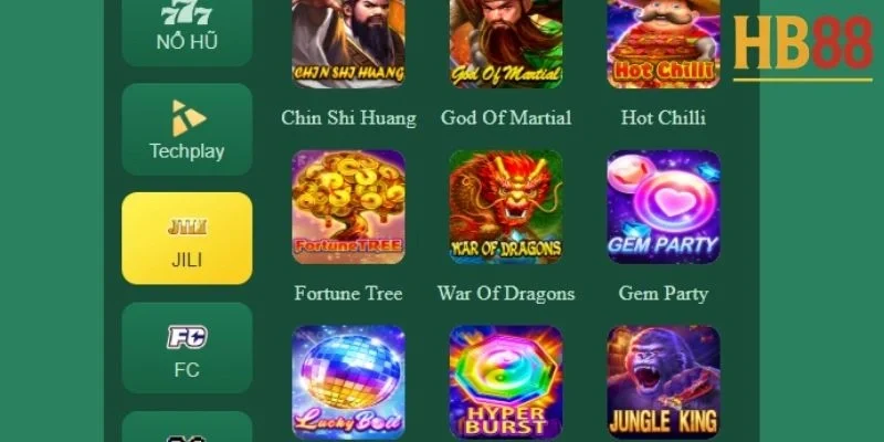 Nổ hũ JILI: Tổng hợp game slot đổi thưởng hot nhất năm 2025 4 Nổ hũ JILI