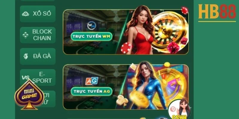 Trực tuyến AG: Top 5 game casino live được yêu thích nhất 2025 4 Trực tuyến AG